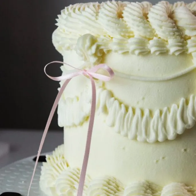 Toppers lazos rosas claros para tartas coquette y cupcakes (8) - PME