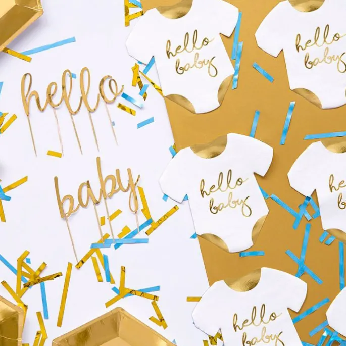 Toppers letras alfabeto doradas (53) - PartyDeco