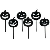 Toppers para cupcakes calabazas de Halloween 4 cm (6)
