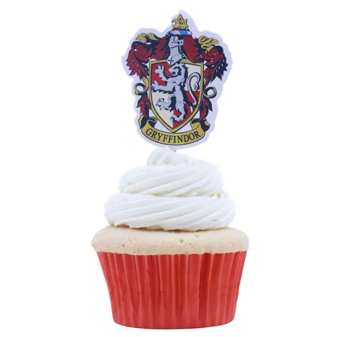 Toppers para cupcakes escudos Harry Potter (15) - PME