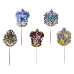 Toppers para cupcakes escudos Harry Potter (15) - PME