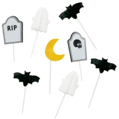 Toppers para cupcakes Halloween (8) - Wilton