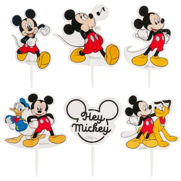 Toppers para cupcakes Mickey Mouse (30) - Dekora