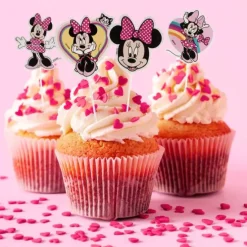 Toppers para cupcakes Minnie Mouse (16) - Dekora