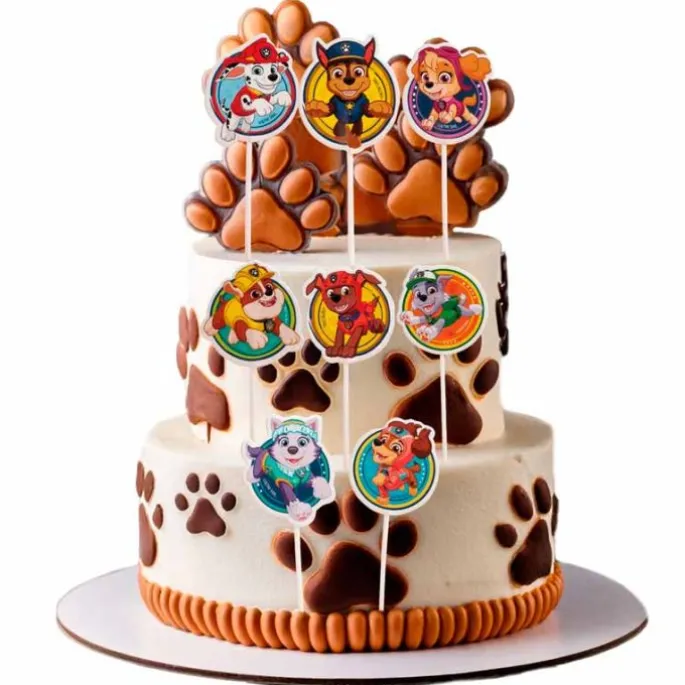 Toppers para cupcakes Patrulla Canina (16) - Dekora