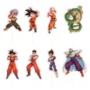 Toppers para cupcakes personajes Dragon Ball (16) - Dekora