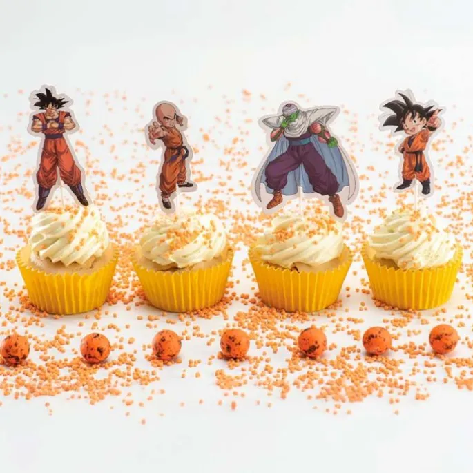 Toppers para cupcakes personajes Dragon Ball (16) - Dekora