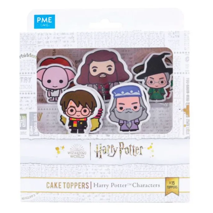 Toppers para cupcakes personajes Harry Potter (15) - PME