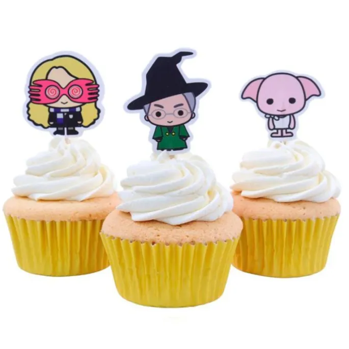 Toppers para cupcakes personajes Harry Potter (15) - PME