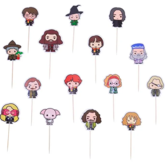 Toppers para cupcakes personajes Harry Potter (15) - PME