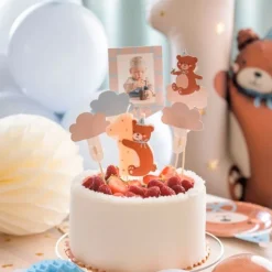 Toppers primer cumpleaños osito (5) - PartyDeco