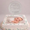 Topper transparente personalizado Mi Bautizo nombre y fecha