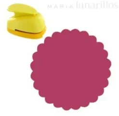 Troqueladora círculo con ondas 3,8 cm - Artemio
