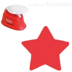 Troqueladora para goma eva estrella 1,5 cm - Artemio
