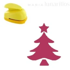 Troqueladora árbol de Navidad mini 1,5 cm - Artemio