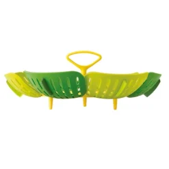 Vaporera plegable con mango amarillo - Polipropileno - Joseph Joseph