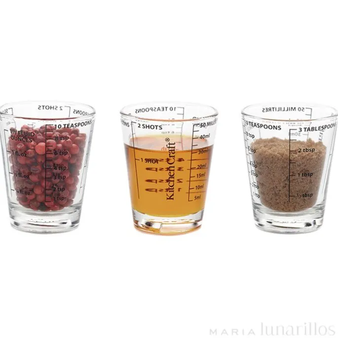 Vasito medidor de cristal 50 ml - Kitchen Craft