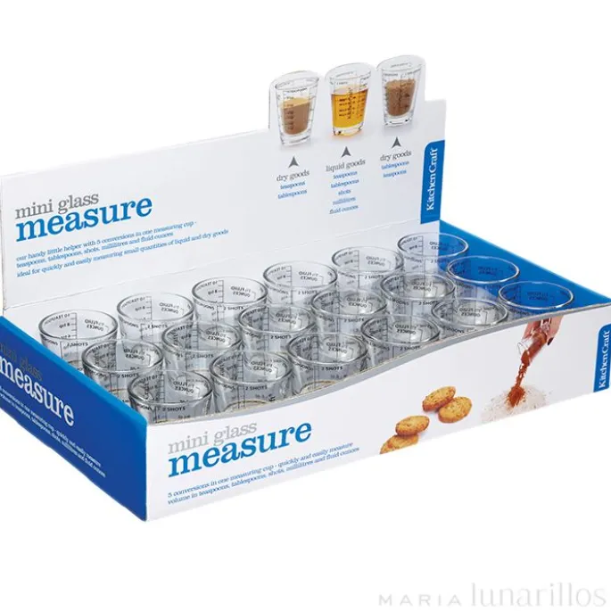 Vasito medidor de cristal 50 ml - Kitchen Craft
