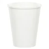Vasos de papel blanco 250 ml (8) - Conver Party