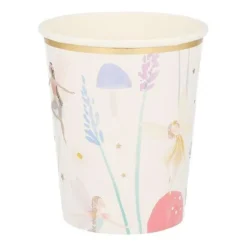 Vasos de papel Hadas 250 ml (8) - Meri Meri