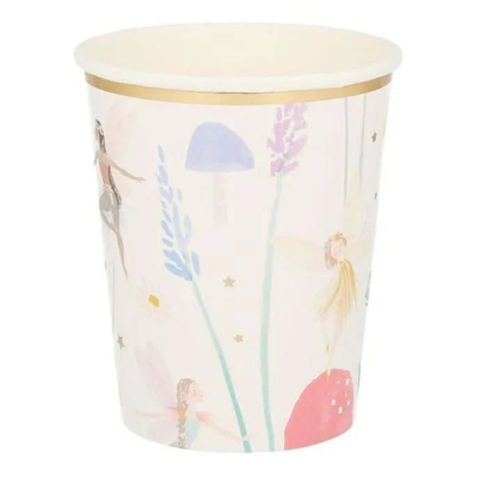 Vasos de papel Hadas 250 ml (8) - Meri Meri