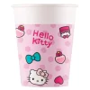 Vasos de papel Hello Kitty 200 ml (8) - Decorata Party