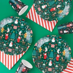 Vasos de papel Navidad 205 ml (8) - My Little Day