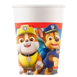 Vasos de papel Patrulla Canina 200 ml (8) - Decorata Party