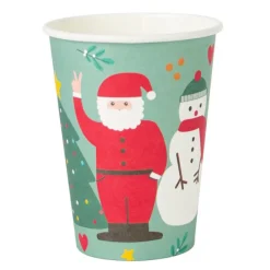 Vasos de papel personajes Navidad 205 ml (8) - My Little Day
