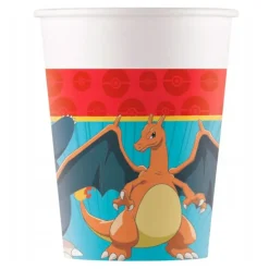 Vasos de papel Pokémon 200 ml (8) - Decorata Party