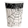 Vasos de papel Tela de araña 250 ml (8) - Amscan