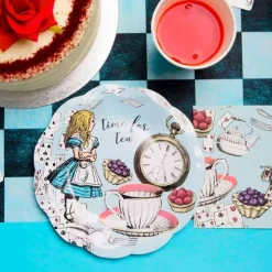 Vasos de papel Truly Alice 250 ml (8) - Talking Tables