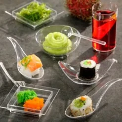 Vasos redondos poliestireno aperitivos y postres (15) - Papstar