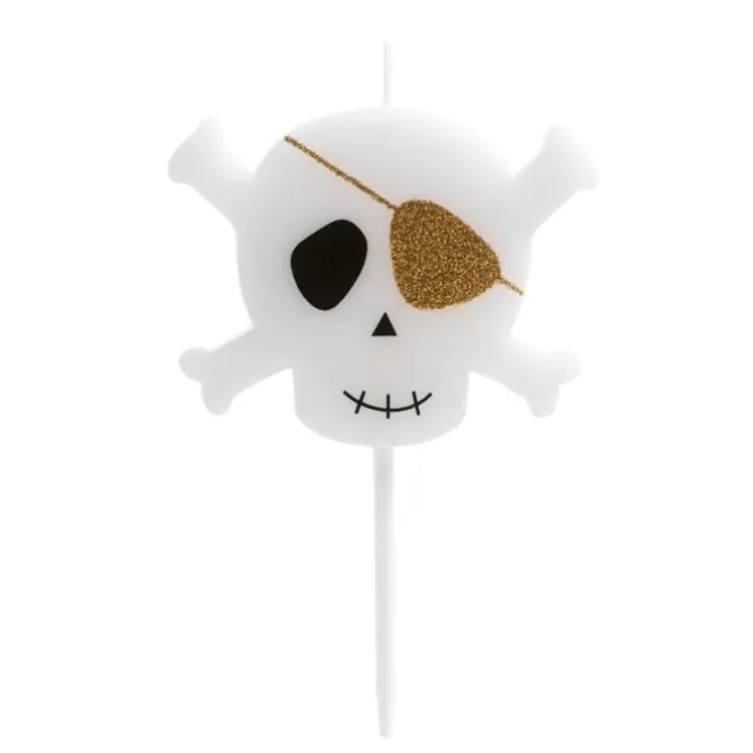 Vela calavera pirata - Dekora