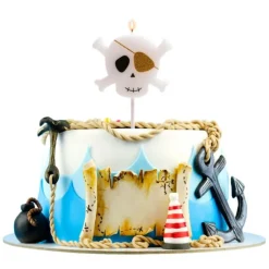 Vela calavera pirata - Dekora