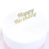 Vela Happy birthday dorada - PME