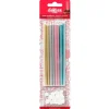 Velas largas colores metalizados (16) - Dekora