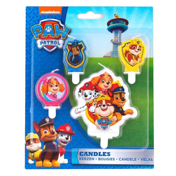 Velas Patrulla Canina (4) - Amscan