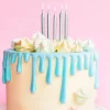 Velas plateadas (6) - PartyDeco
