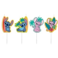 Velas Stitch y Angel (4) - Dekora