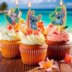 Velas Stitch y Angel (4) - Dekora
