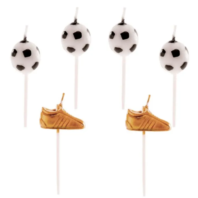 Velas zapatillas y balones de fútbol (6) - Dekora