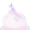 Vela unicornio con purpurina - PME