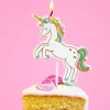 Vela unicornio We Heart Unicorns - Talking Tables