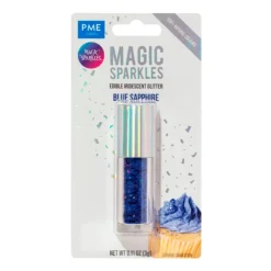 Virutas de purpurina azules Blue Sapphire Magic Sparkles 3 g - PME