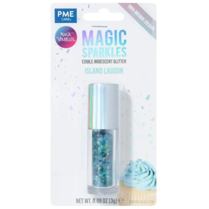 Virutas de purpurina azules Island Lagoon Magic Sparkles 3 g - PME