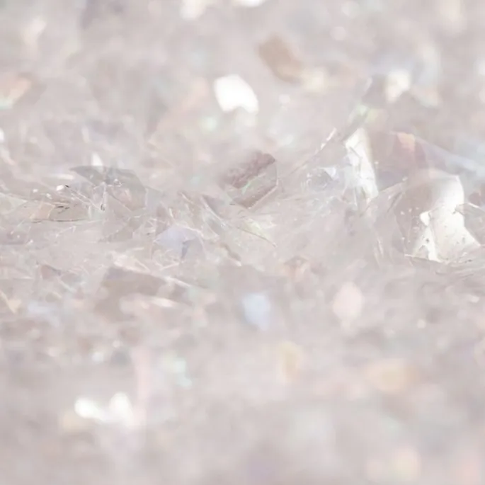 Virutas de purpurina blancas White Crystal Sparkles 3 g - PME