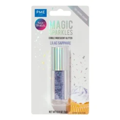 Virutas de purpurina moradas Lilac Sapphire Magic Sparkles 3 g - PME