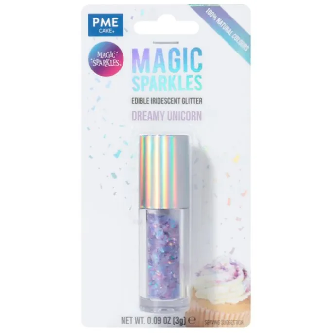 Virutas de purpurina moradas Dreamy Unicorn Magic Sparkles 3 g - PME
