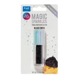 Virutas de purpurina negras Black Onyx Magic Sparkles 3 g - PME